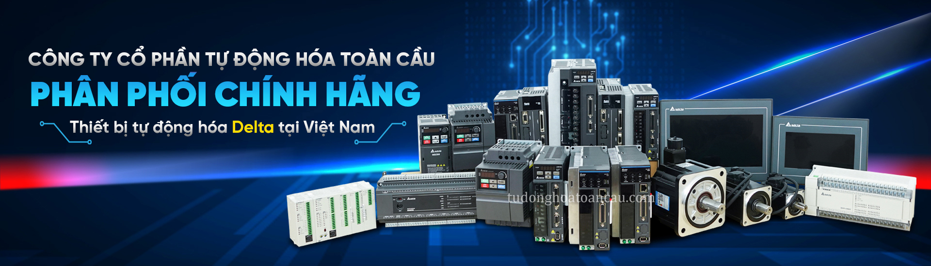 Tự Động Hóa Toàn Cầu là đại lý, đối tác lớn của Delta tại Việt Nam